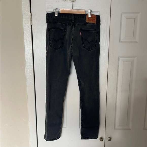 Levis 511 Slim Fit Jeans Size 34x30 In Faded Black - Picture 3 of 11